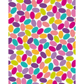 Gift Wrap (24"x100') CANDY CONFETTI